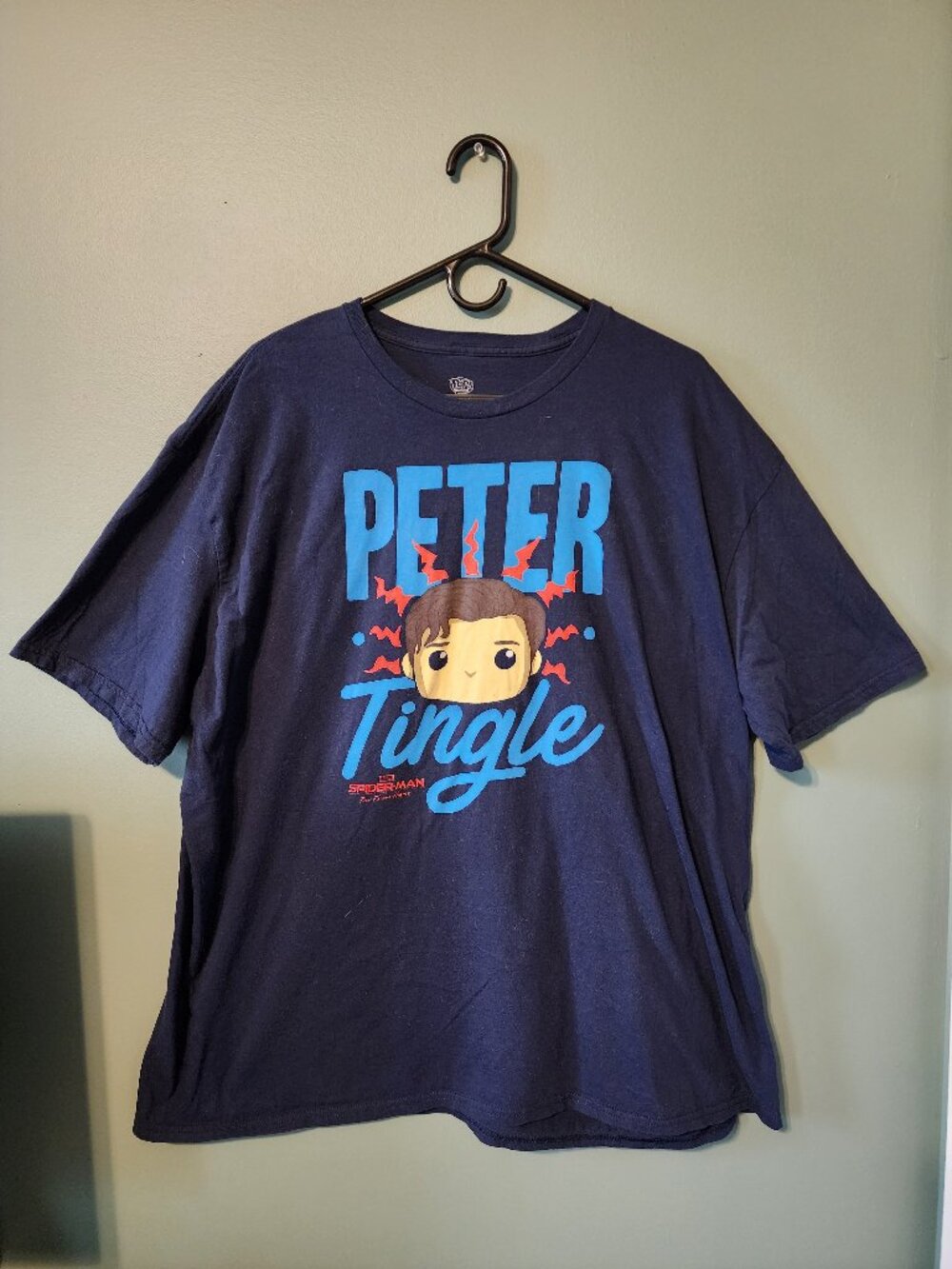 Marvel Spiderman Far from Home Peter Tingle Tee - 3XL